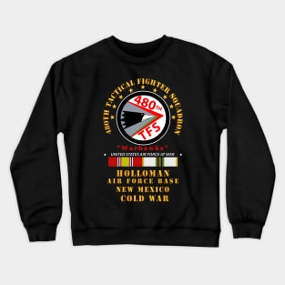 USAF - 480th Tactical Fighter Squadron - Warhawks -  Holloman Air Force Base, New Mexico - COLD X 300 Crewneck Sweatshirt